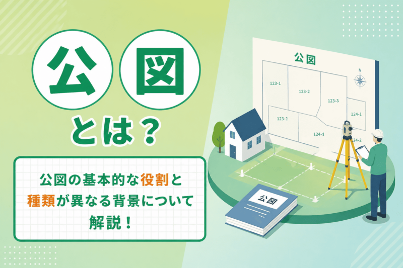 公図とは？公図の基本的な役割と種類が異なる背景について解説！